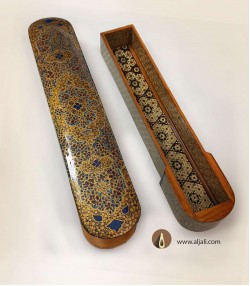 مقلمة بدرج منزلق "زخرفة خاتم" كامل مقلمة بدرج منزلق "زخرفة خاتم" كامل