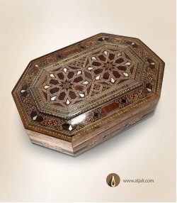 صندوق موزاييك مثمن صندوق موزاييك مثمن