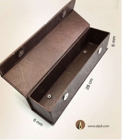 حافظة مستطيلة لادوات الخط حافظة مستطيلة لادوات الخط