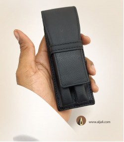 جراب من الجلد لقلمين جراب من الجلد لقلمين