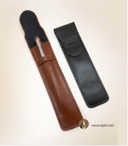 غمد قلم جلد صناعي غمد قلم جلد صناعي